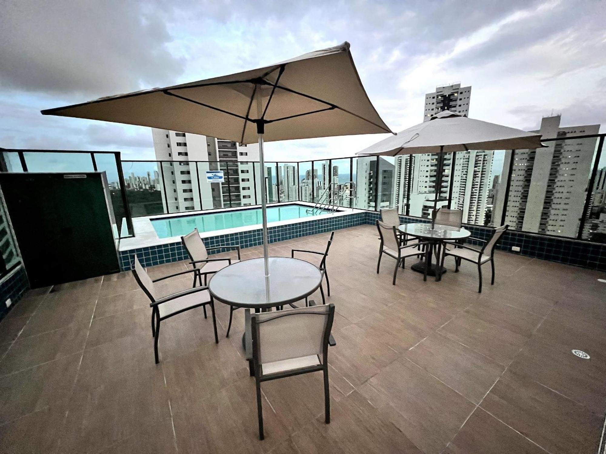 Flats No Golden Home Boa Viagem Por Yolo Recife Bagian luar foto